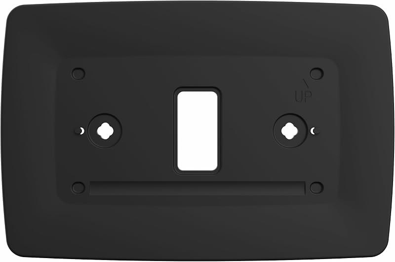 Sensi Wall Plate for Sensi Lite and Touch 2 Smart Thermostats, Black, SA6B — smart thermostat wall plate for smart