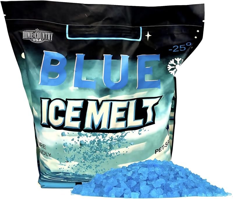 Ice and Snow Melt 8 lb Bag CMA Blended Magnesium Chloride Ice Melter Effective Snow and Ice Removal Effective Below