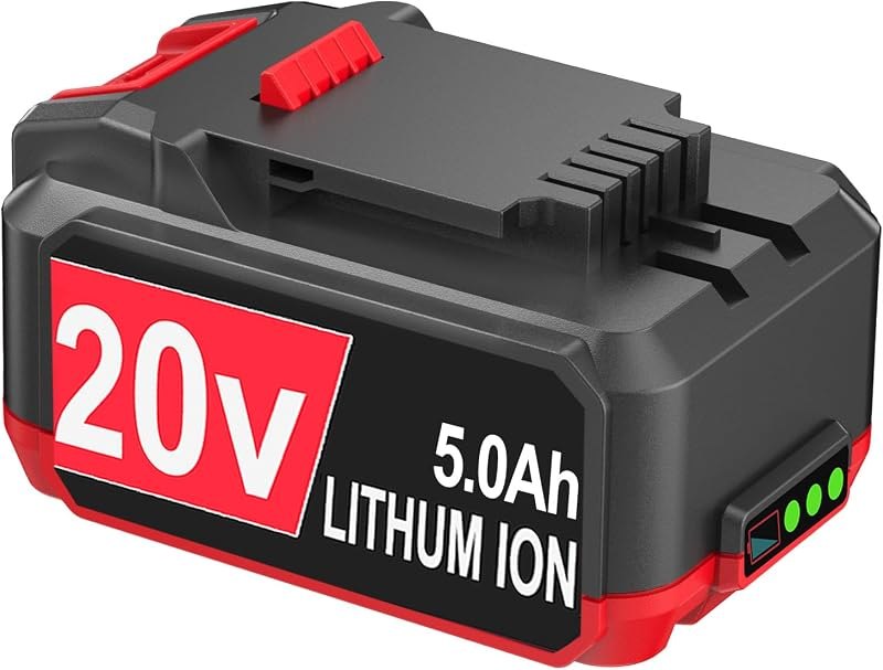 DTK Battery Replacement for Bauer 20V 5.0Ah Capacity Compatible with Bauer Cordless Tools — drill for home tool kit