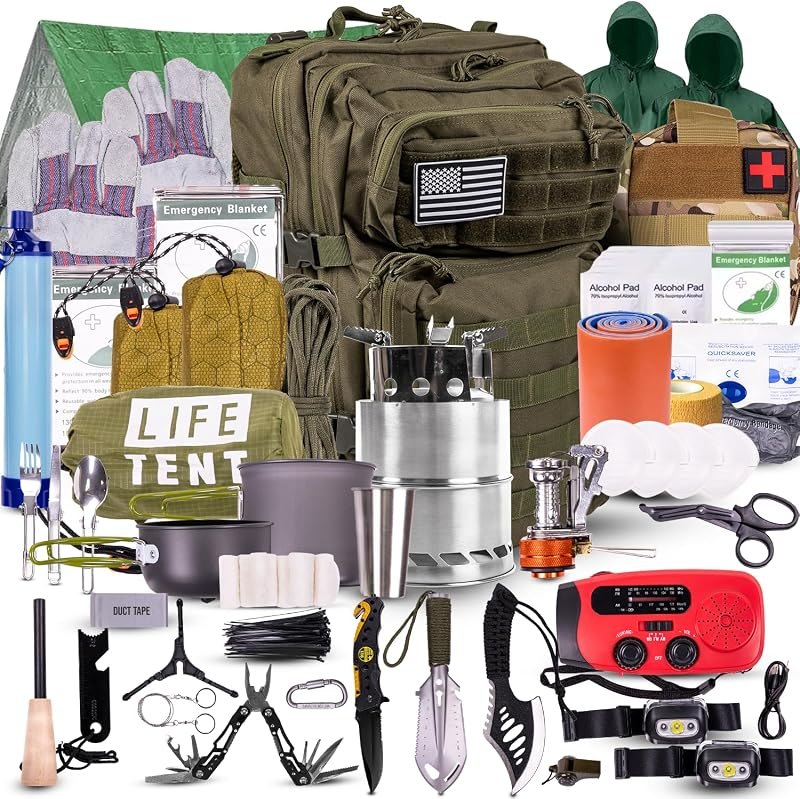 TacPreps Bug Out Bag Backpack Survival Kit, Prepper Emergency Survival Gear — Best Products for your homestead and for