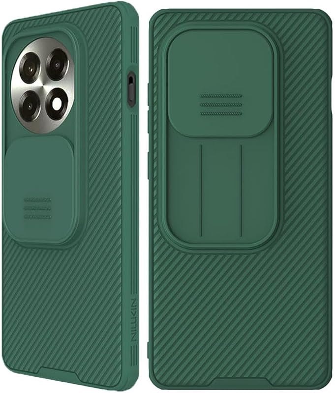 for OnePlus 13 Case, One Plus 13 Case with Slide Camera Protector Cover Hard PC and TPU Slim Rugged Protective Phone