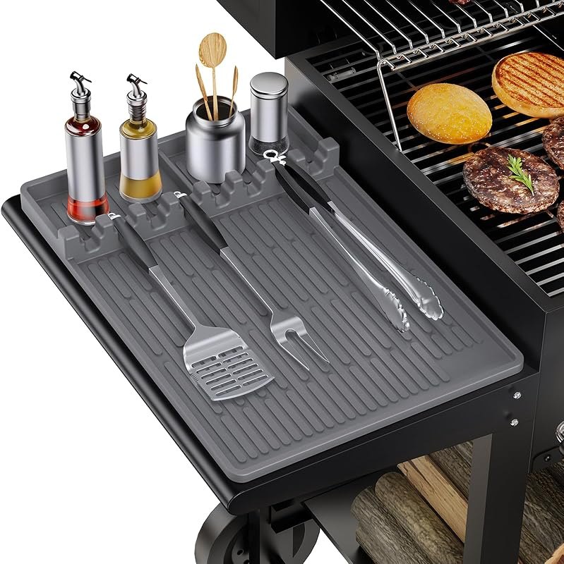 MealHelper Silicone Griddle Tools Mat Compatible with Blackstone Griddles — best Grill mats for grill mats