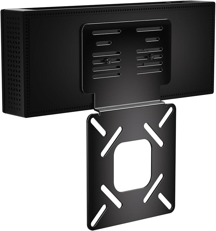 WAVLINK Docking Station Mount for Workstation, Behind Monitor Vesa Mounting, Electrolytic Iron Dock Holder for