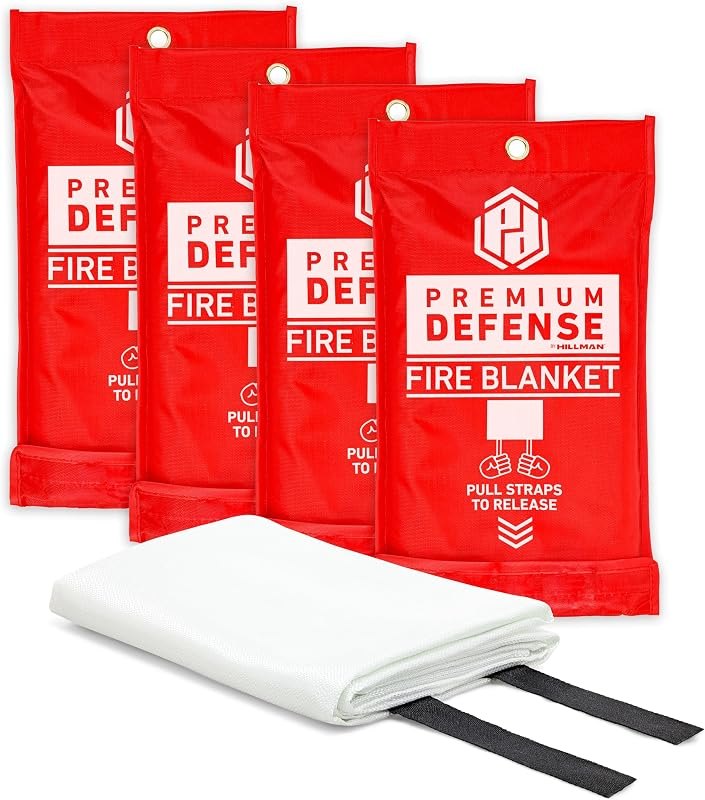 Big Time Products, Llc Premium Defense Fire Blanket, Emergency Fire Blanket, Fire Extinguisher, Flame Suppression