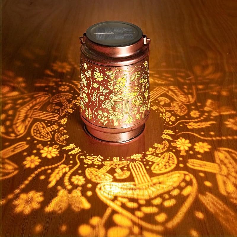 Homemory Gifts for Women, Solar Mushroom Lanterns Outdoor Lights — best solar work light for solar work light