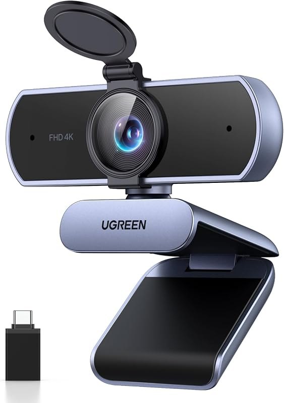 UGREEN 4K@30fps Webcam for PC Ultra HD Web Camera with Noise-canceling Mics — webcams 4K webcam for webcams webcam