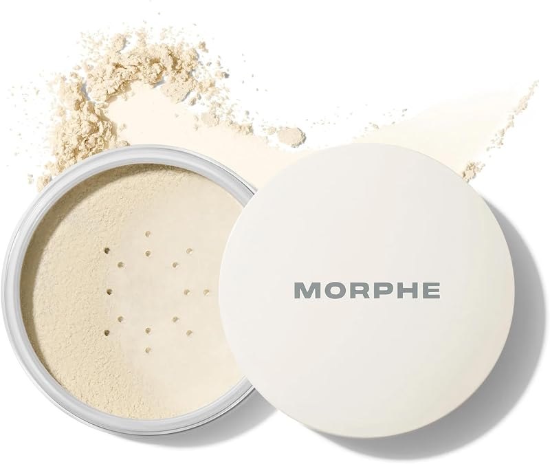 Morphe Jumbo Bake & Set Translucent Setting Powder - Lightweight, Talc-Free Finishing Powder for Face Makeup with a