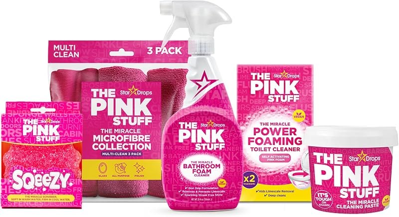 Stardrops The Pink Stuff Miracle Bathroom Cleaning Kit — Chemicals and home supplies that ear for chemicals home
