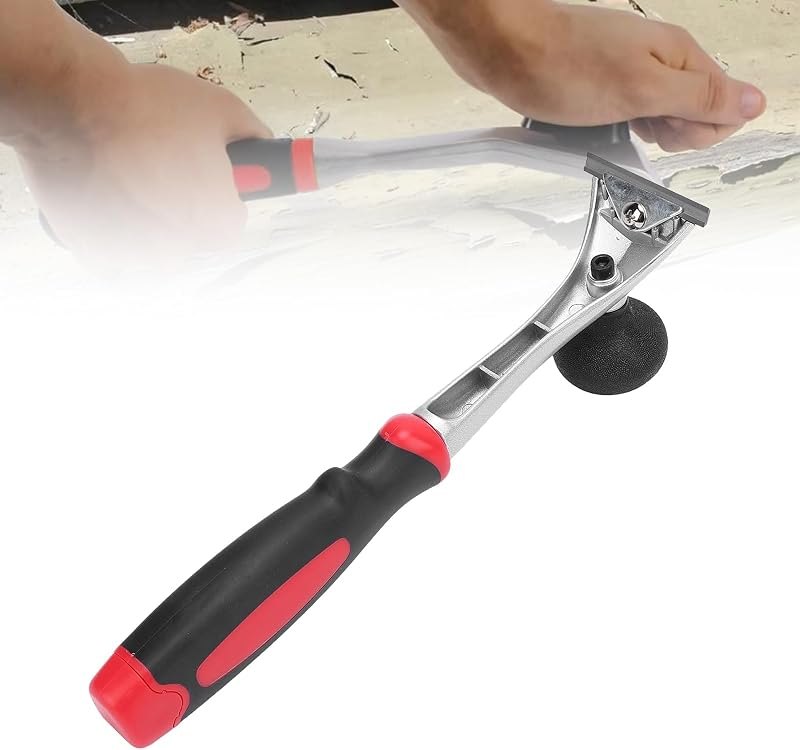 Carbide Scraper, Paint Scraper Tool, with Ergonomic Anti Slip Handle Paint Remover Card Scraper for Varnish Resin Dry