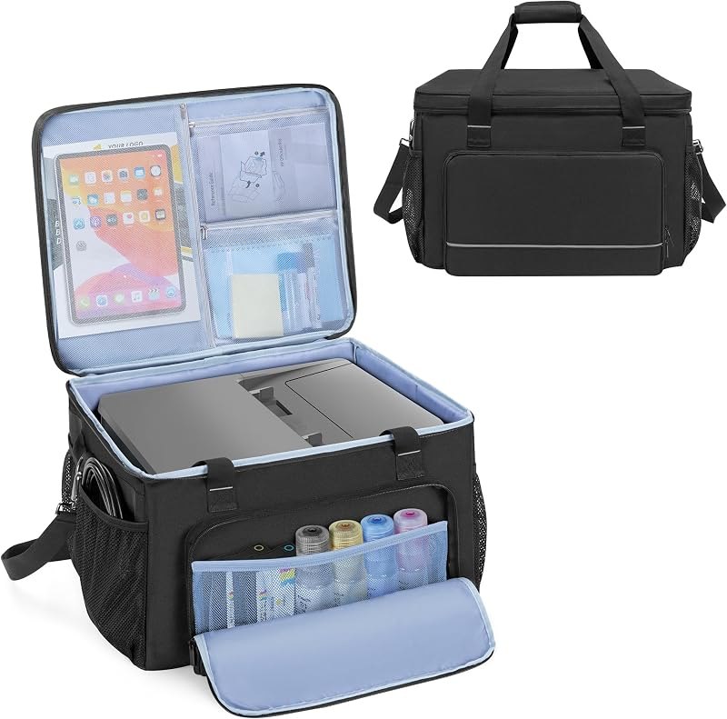 Printer Carry Case Compatible for HP OfficeJet Pro/DeskJet/Smart-Tank — printers storage bag amazon for printers
