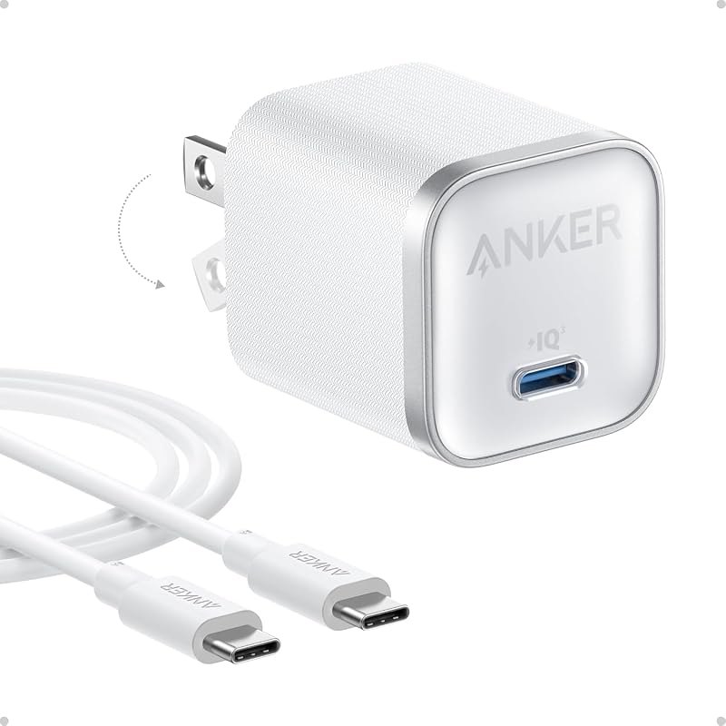 Anker iPhone Charger, 45W Type C Fast Charging, USB C Charger Block — charger for iphone 16e charger