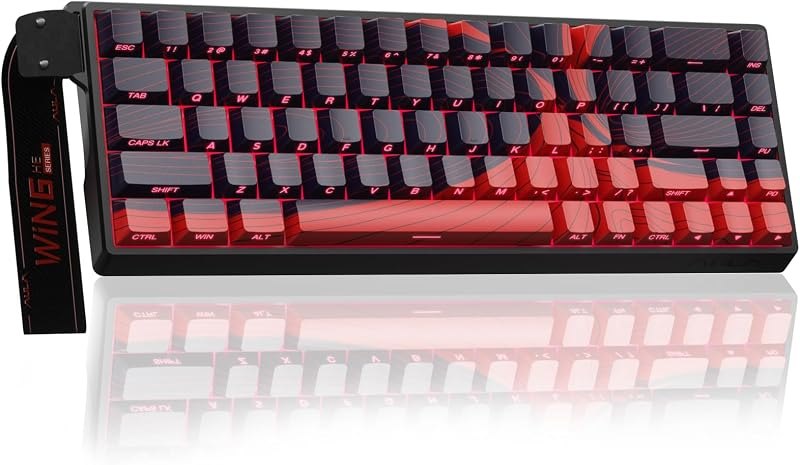AULA WIN68 HE MAX - Hall Effect Gaming Keyboard with Magnetic Switch, Adjustable Actuation Fast Trigger Mode, 8KHz