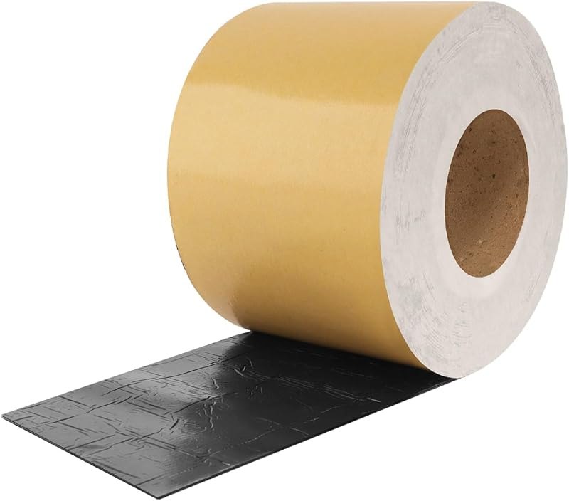 ATROPOS Pond Liner Seam Tape, 4" x 32' Self Adhesive Double Sided Butyl Adhesive Tape for EPDM Pond Liner, Waterproof