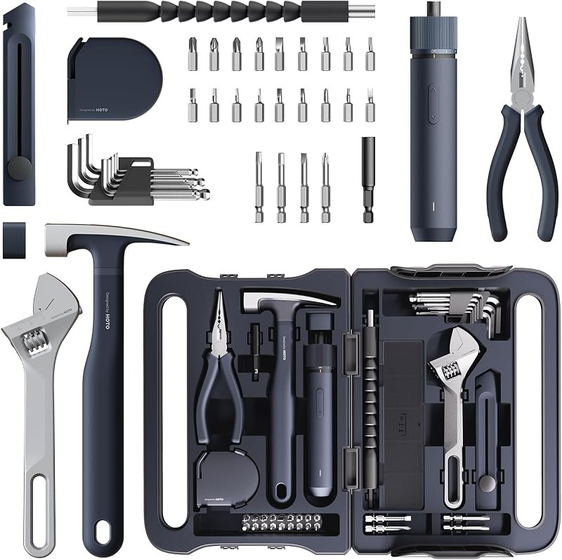40-Piece Tool Kit for Home Improvement, Household Essentials & DIY — devices kit Amazon listing