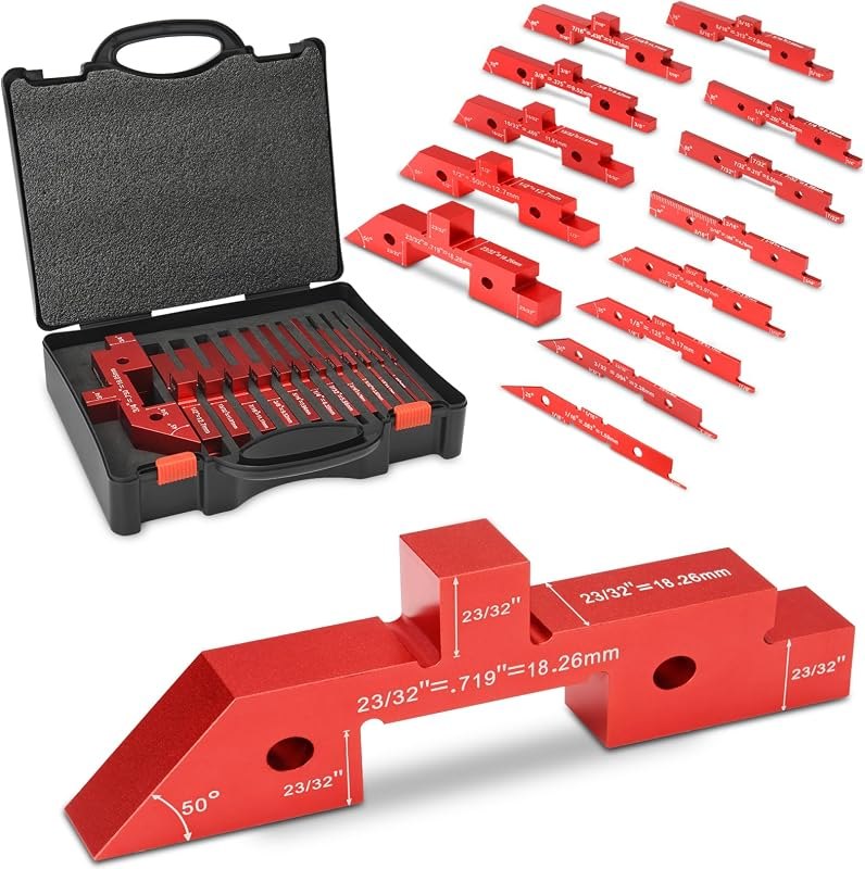 14Pcs Setup Blocks for Woodworking, Router Table Saw Accessories — CNC Machines, accessories and produc for cnc