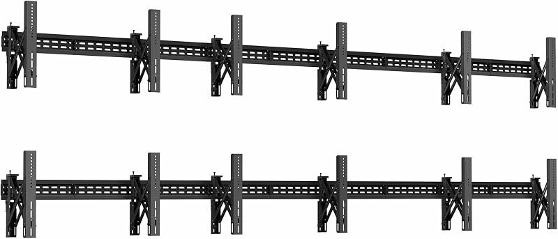 VIVO Black Pop-Out 2x3 Video Wall Mount for 37-65 in TVs, MOUNT-VW65-6