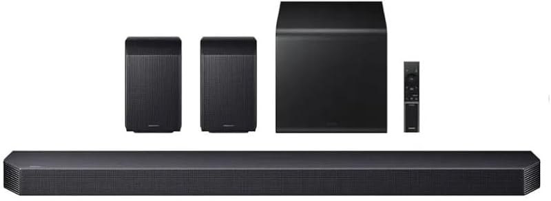 Samsung Q-SerieSamsungs Soundbar 9.1.4 ch w/Subwoofer + Rear Speaker Titan Black HW-Q930F/ZA — best soundbars Soundbar