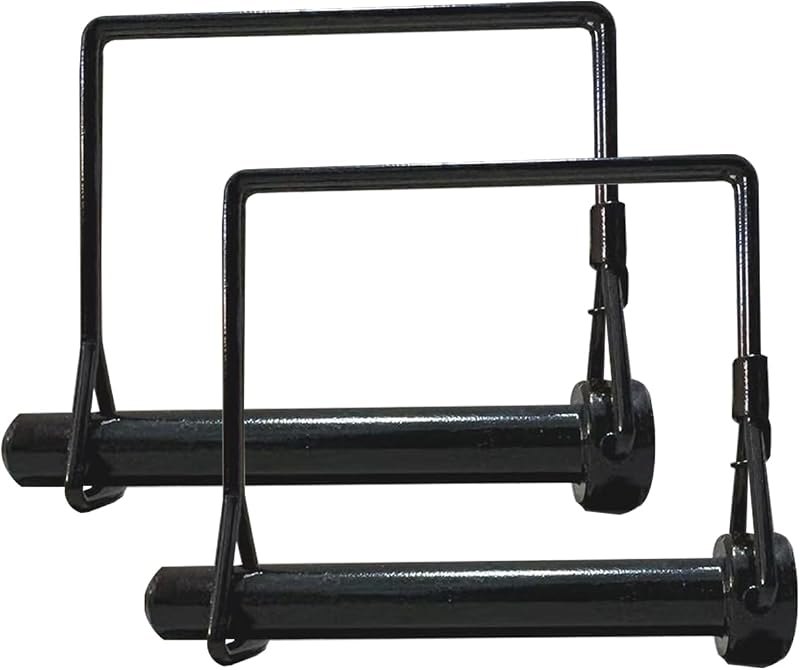 Teuleego 2 Pack 5/16 x 3-1/2 Inch Black Trailer Hitch Pin — Hitch pins, PTO, fence, and tractor for hitch pins pto fence
