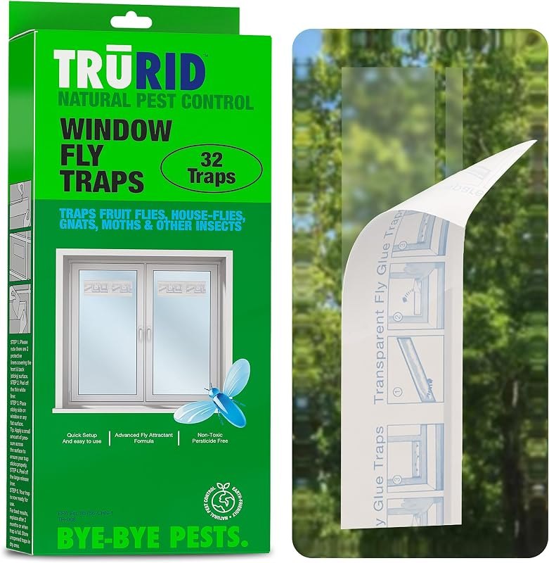 Fly Traps Sticky Window — pantry moth trap for pantry moth trap