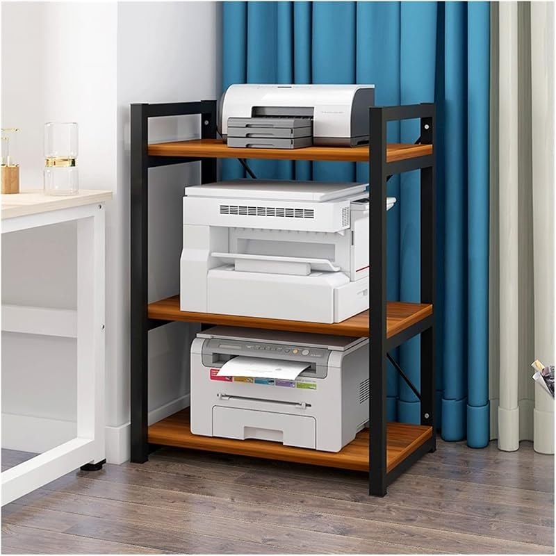 Printer Table Printer Cabinet Small Printer Shelf Desktop Double-Layer Copier Rack Multi-Functional Office Table Host