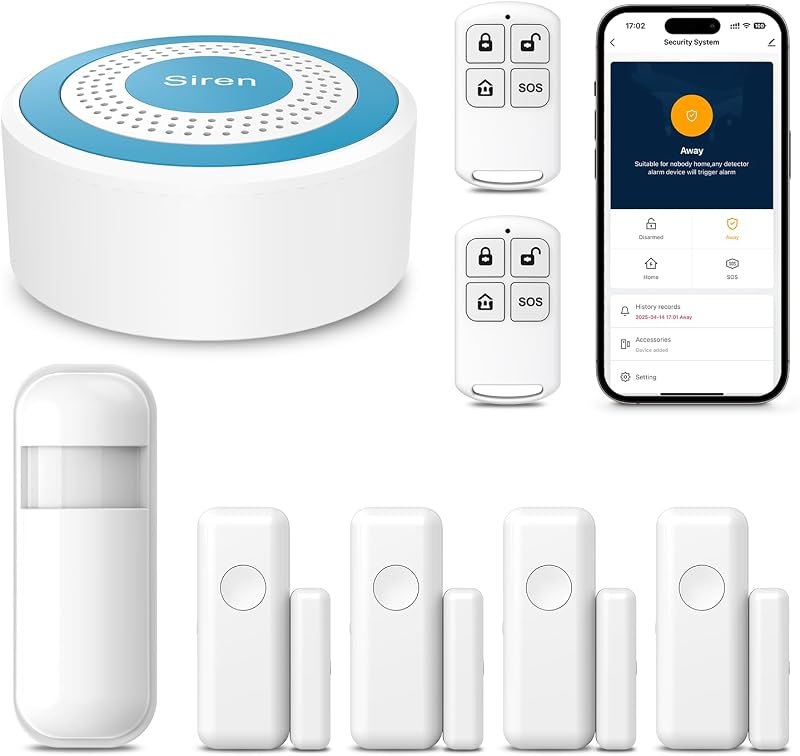 PGST A519W Home Alarm System with Door and Motion Sensors — Amazon devices that increase product for devices increase