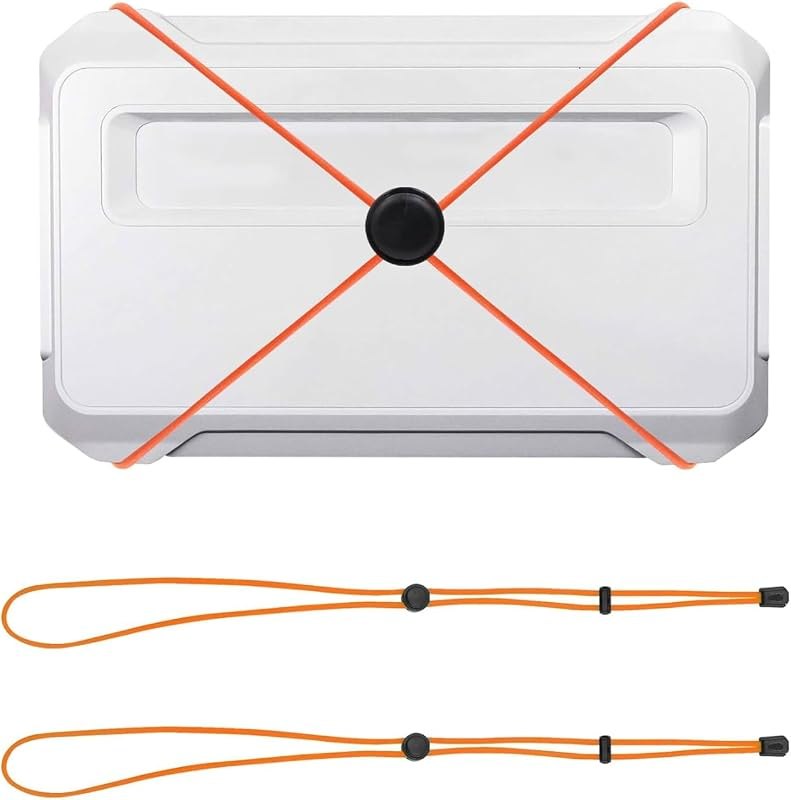 Fishing Graph Cover Straps, Adjustable Fish Finder Bungee for Up to 18 inch — kayak fish finder for fish finders