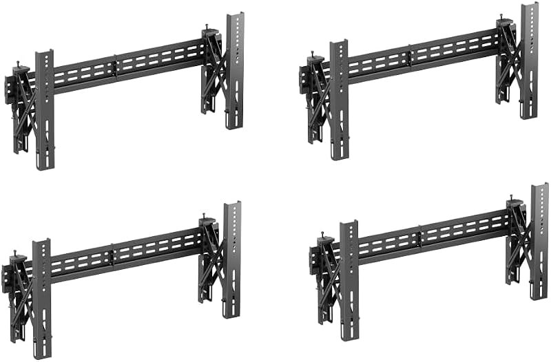 POP-46T 2x2 Pop Out Video Wall Mount System for 37 to 70" TVs — best video wall hanger for video wall hanger