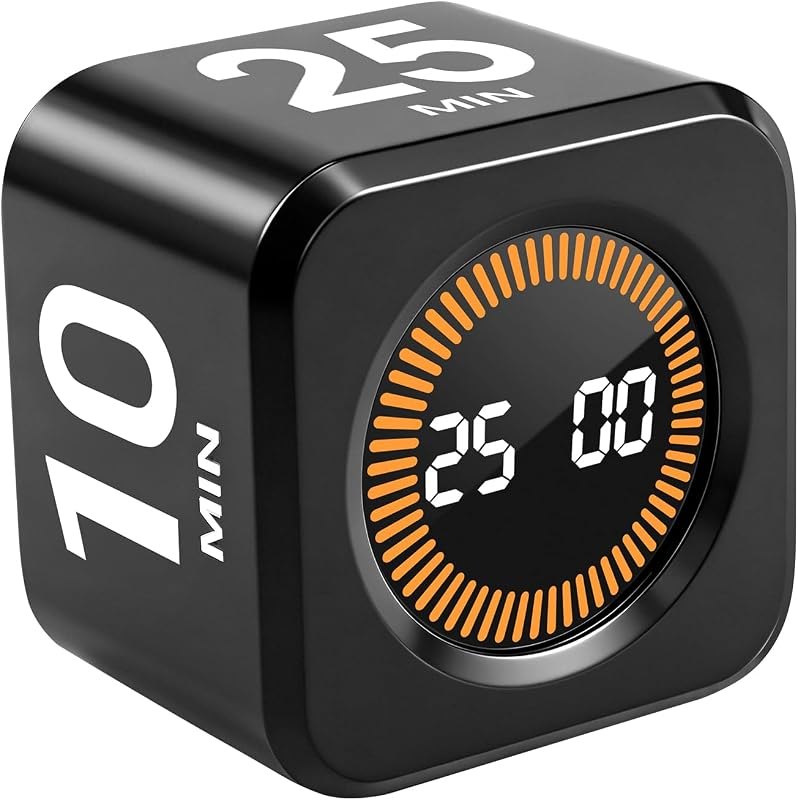 Rotating Timer Cube for Productivity — Amazon devices that increase product for devices increase productivity lifestyle