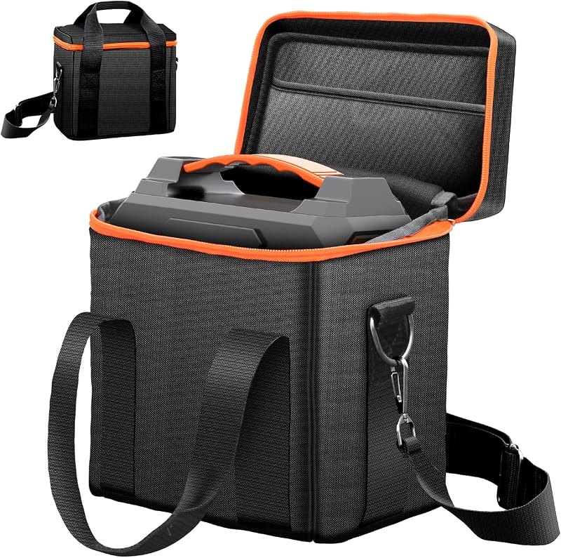 ZeroKor Portable Power Station Carrying Case for R100 Portable Solar Generator,Solar Power Bank Case for Outdoor