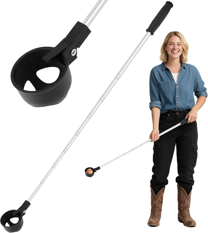 Egg Grabber for Chicken Eggs — chicken egg skelter for rollaway nest box