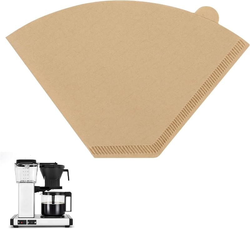 100 Pcs Coffee Filters #4 for Technivorm Moccamaster Coffee Maker 8-10 Cup — coffee chemex filters for coffee chemex