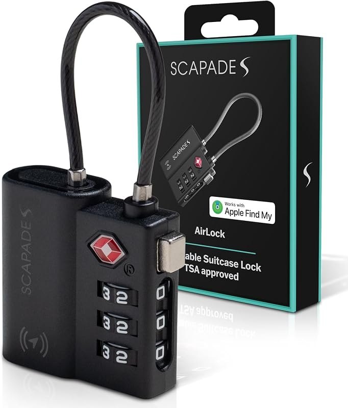 AirLock — cable luggage lock for tsa luggage lock