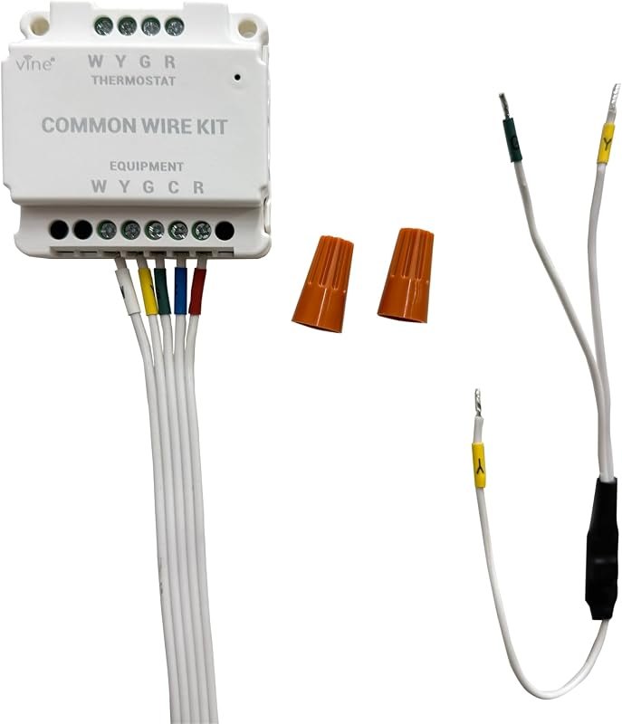 C Wire Adapter for Vine Smart Thermostat, for The air Conditioning System Without C-Wire, Programmable WiFi Thermostat