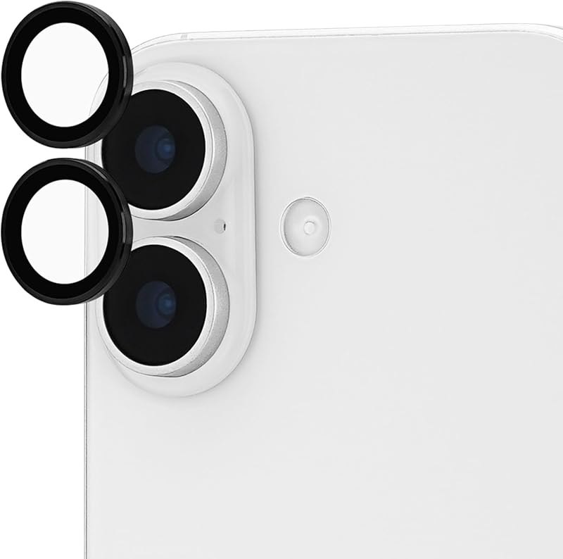 Case-Mate iPhone 17 Camera Lens Protector - Black — camera lens protector for iphone screen protector