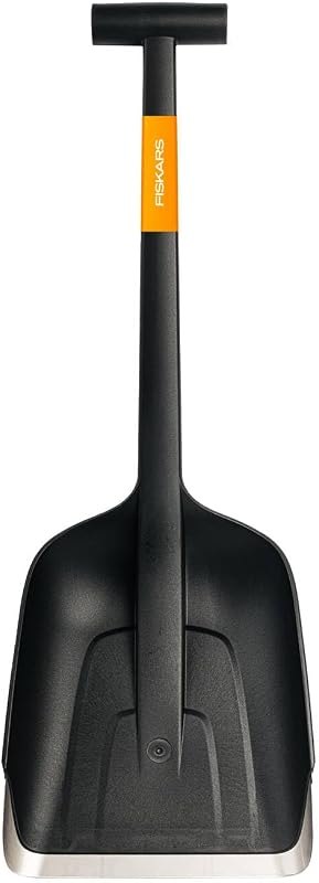 Plus Car Shovel, Compact Snow Shovel with T-Handle and Stainless Steel Edge, 63 cm, 1079857 — snow Shovels amazon for