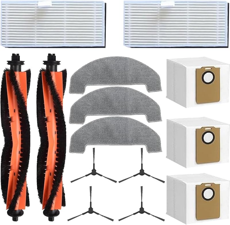 UR3 Replacement Accessories Kit For uninell UR3 Robot Vacuum Cleaner : — robot mop pads for robot mop pads