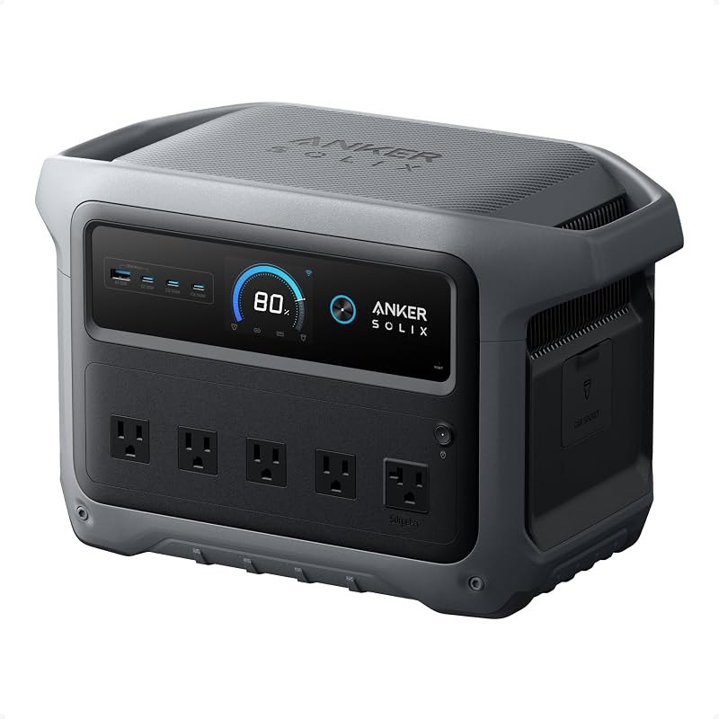 Anker SOLIX C1000 Gen 2 Portable Power Station, 1,024Wh, 2,000W, Camping — Best products for off grid and campi for