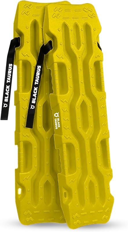 Recovery Tracks Off Road Traction Boards, Pair Recovery Boards Traction Mat Tire Traction Pads for 4x4 Truck Jeep SUV