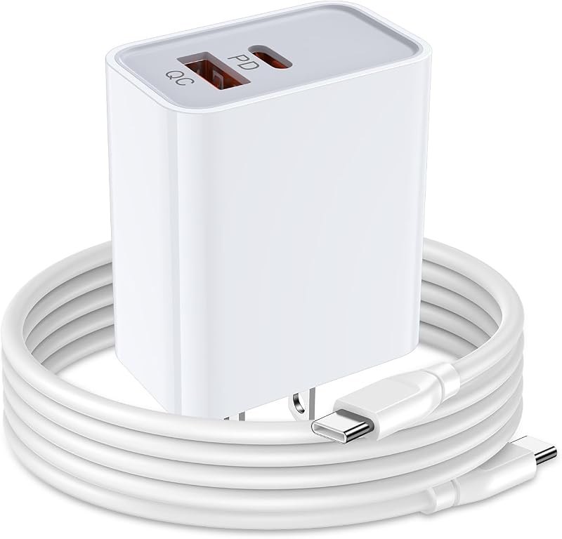for iPhone 17e Charger Block, 20W Fast iPhone 17 Pro Max Charger Cord 60W — charger for iphone charger