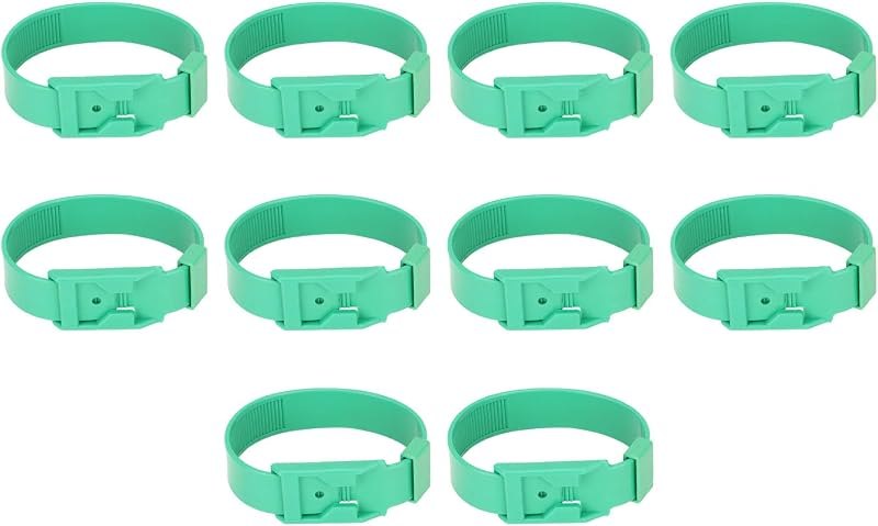 Goat Collars Goats Supplies Identification Bands Livestock Marking Ring Farming Equipment 36cm Orange for Find Your