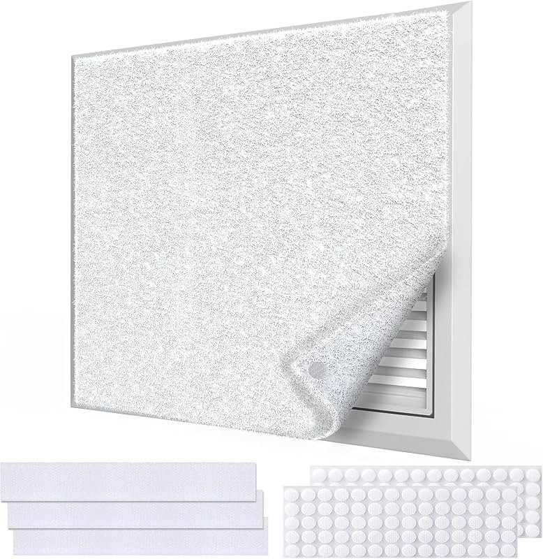 Air Vent Filters,12"x120"Cut to Fit Air Filter Material (60+Filters),MERV 8 Electrostatic Air Vent Filter for Home