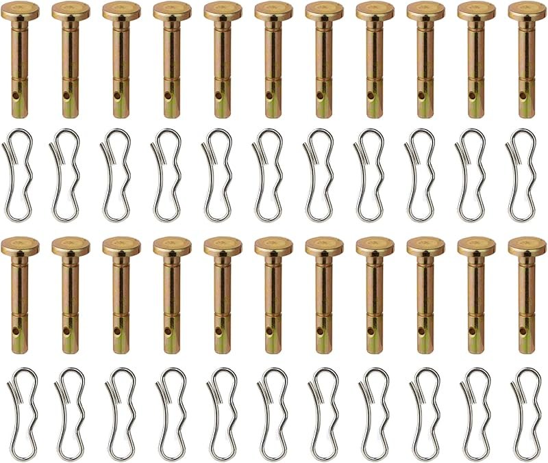 20 Sets Shear Pins and Cotter Pins Fit for MTD Snowblower — best snow replacement parts for snow replacement parts