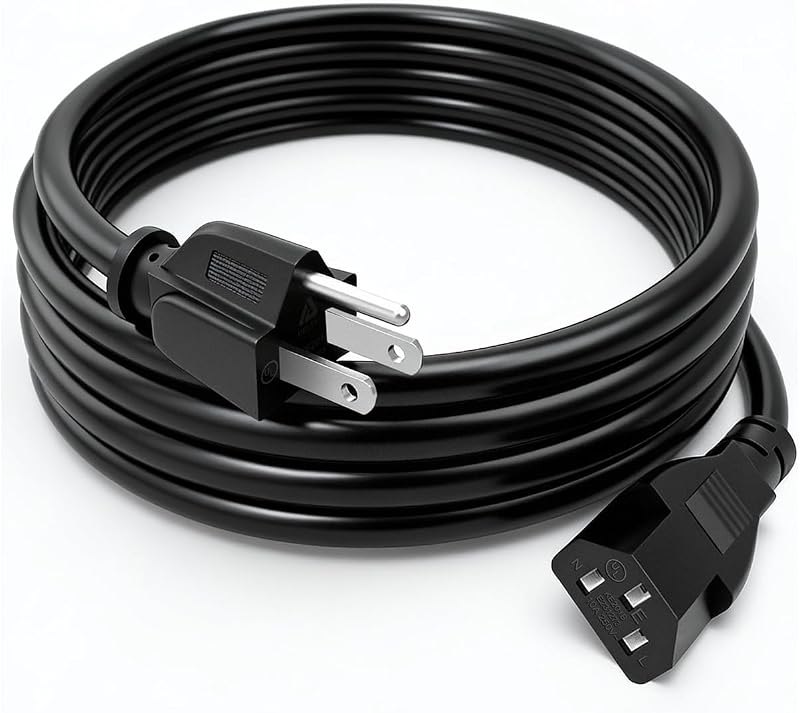 D2 NEMA Power Cord KIT0257 for Traeger D2 Series Grills, 3-Prong Power Cable for Weber Grills, Power Cord for Power XL