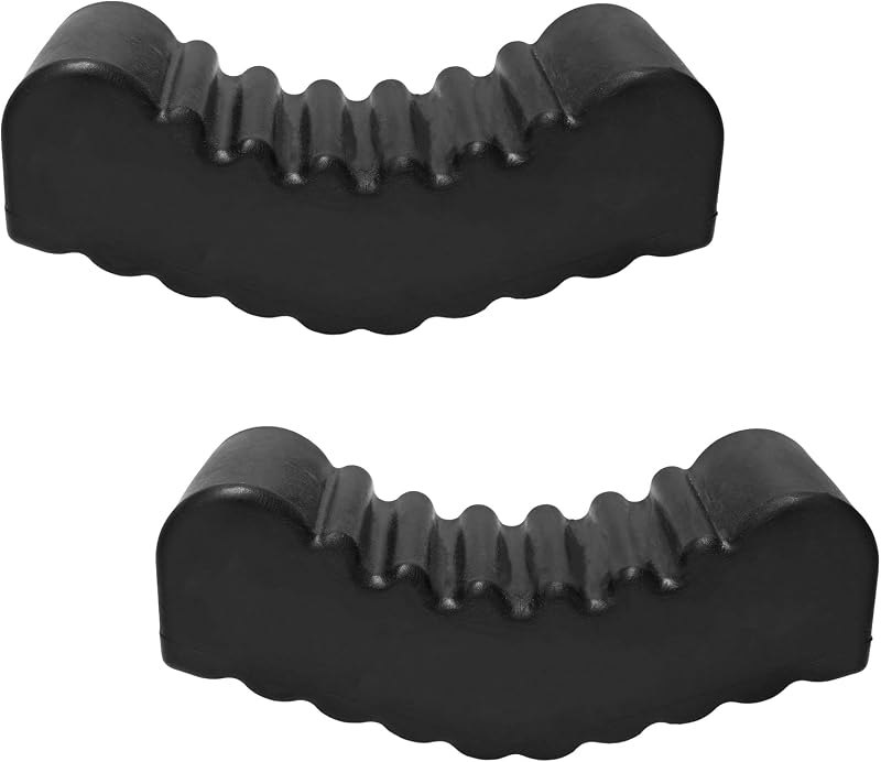 2 PCS Jack Stand Pads, Anti-Slip Rubber Jacking Stand Pad Pinch Support Protector, 3 Tons Heavy-Duty Jacks Pad Adapter