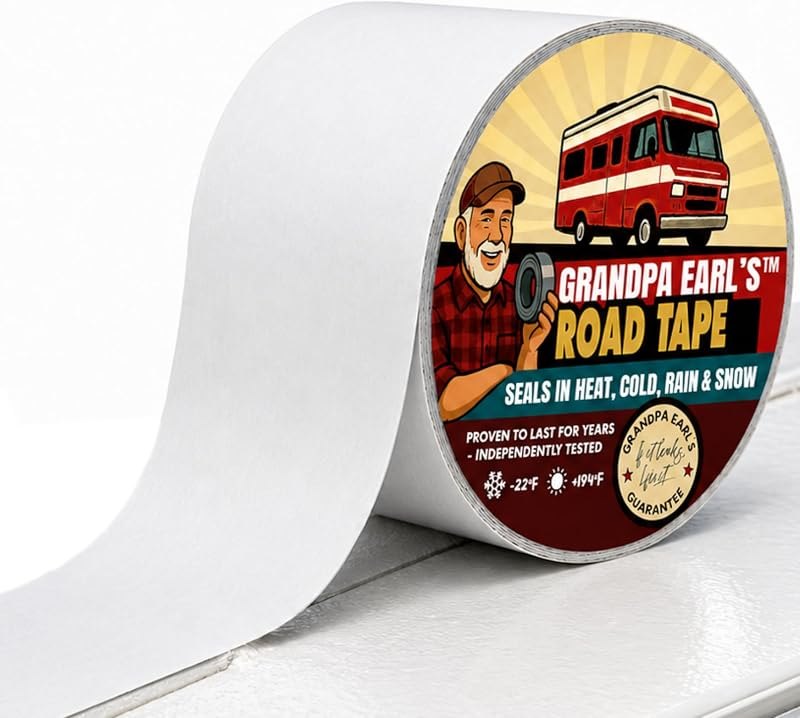 RV Roof Tape — Guards, extenders, and roof leak tap for guards extenders roof leak