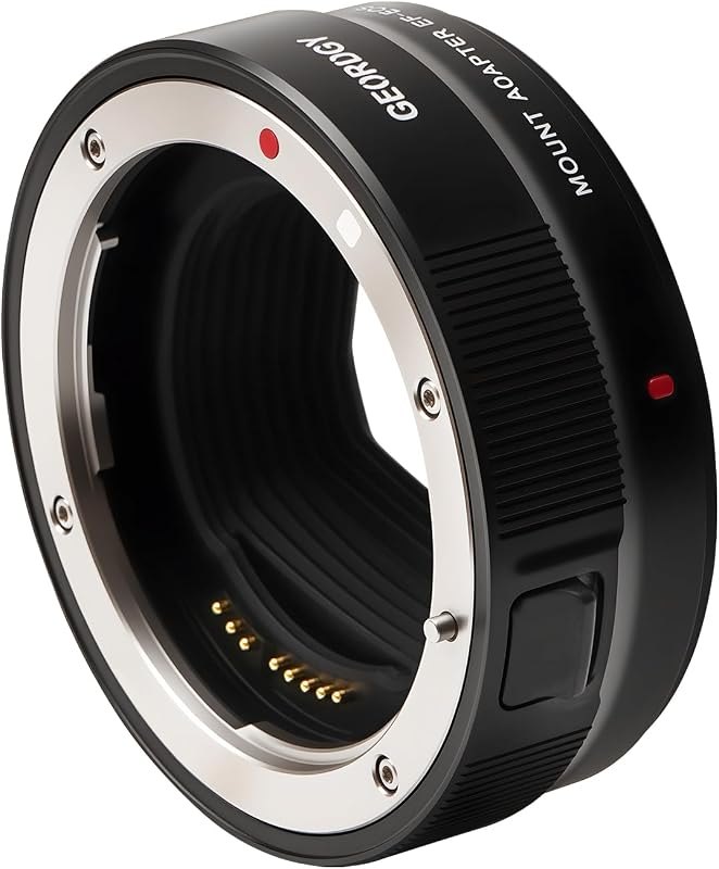 EF-EOS R Adapter for Canon EF/EF-S Lenses and Canon EOS R, RP, R5, R6, R7, R8, R10, R50, R100 Cameras — Canon for