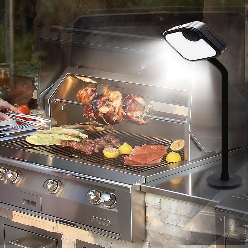 Rechargeable Grill Light for Outdoor Grill, Magnetic BBQ Grill Lights — best bbq power cable for bbq power cable