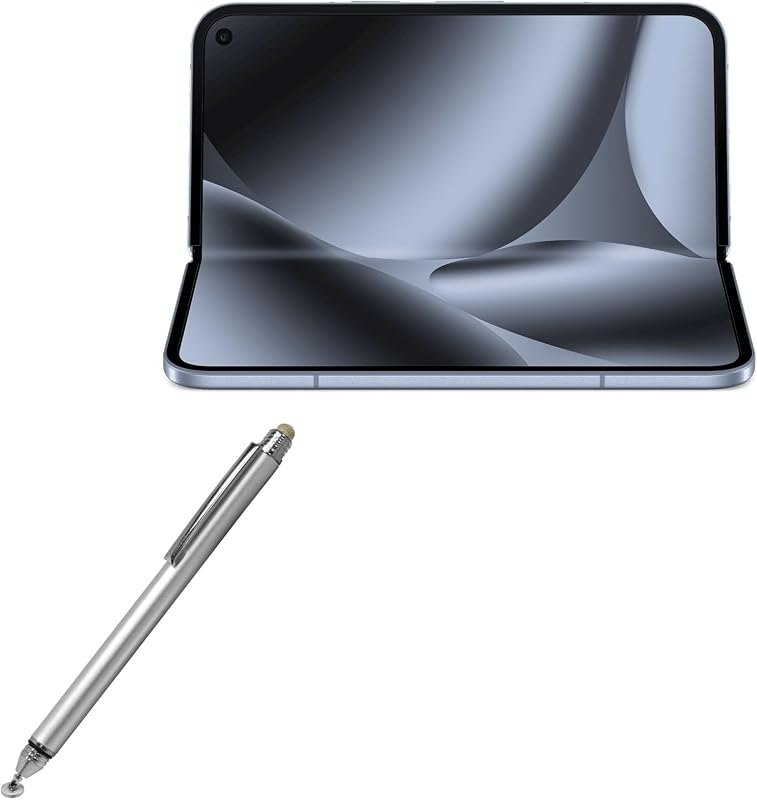 BoxWave Stylus Pen Compatible with Google Pixel 10 Pro Fold (6.4 in) - DualTip Capacitive Stylus, Fiber Tip Disc Tip
