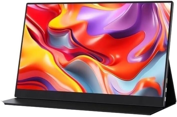 Portable Monitor for Laptop 15-inch Full HD 1080p 60HZ Portable Monitor HDR10 Touch Screen External Portable Gaming