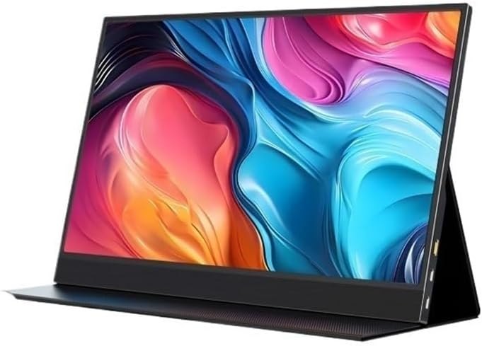 Portable Monitor for Laptop 15-inch Touch Screen Full HD 1080p 60HZ 100% sRGB Color Gamut Portable Display Portable